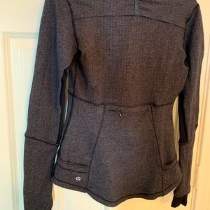 Lulu lemon fleece zip